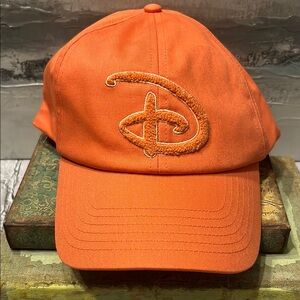 NWT Coral/Orange Disney Cap